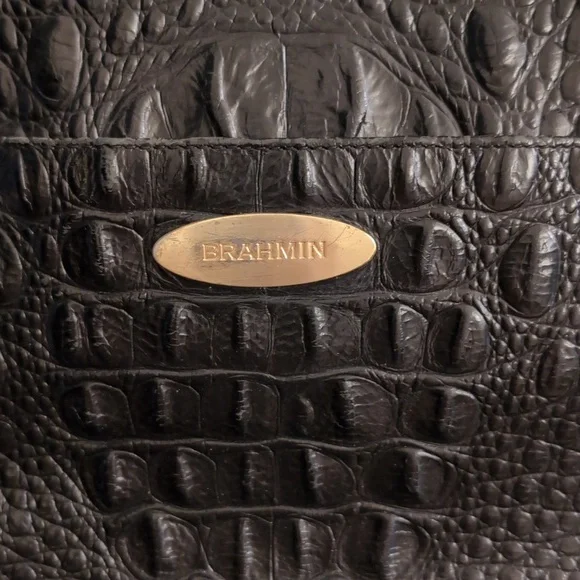 Brahmin Black Tote - Picture 2 of 8